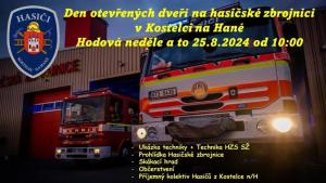 den otevřených dveří - hasičská zbrojnice